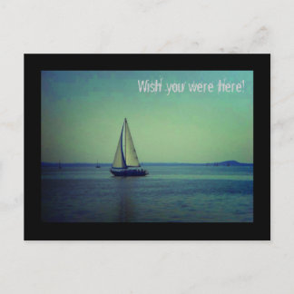 Wish you were here! postcard