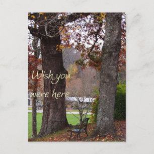 Wish you were here postcard