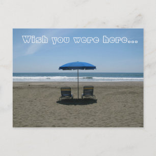 Wish you were here... postcard