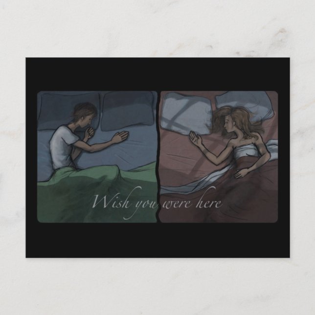 Wish You Were Here Postcard (Front)