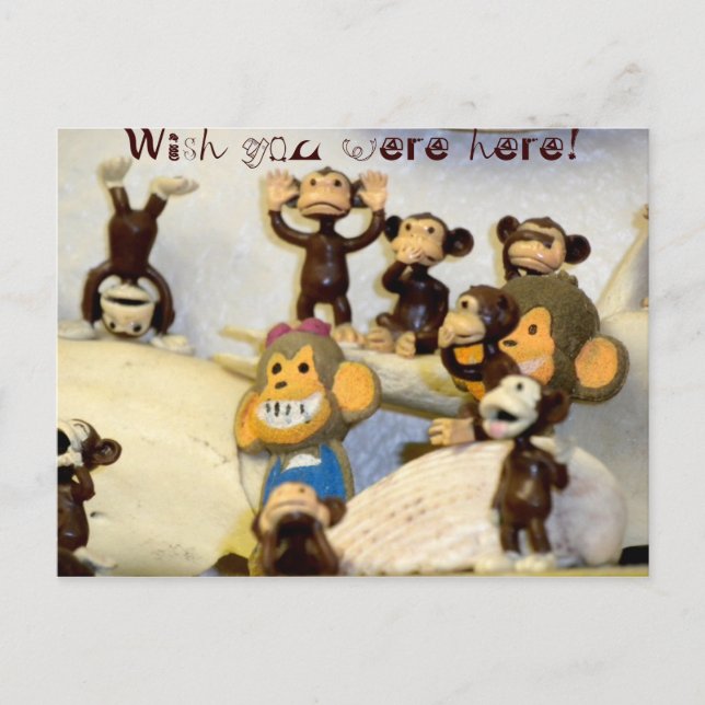 Wish you were here! postcard (Front)