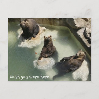 Wish you were here postcard