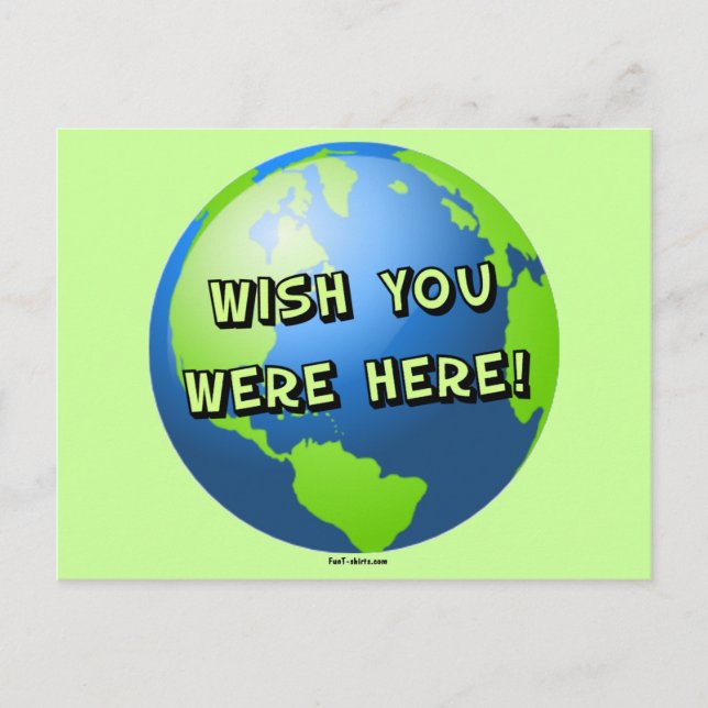 Wish you were here postcards (Front)
