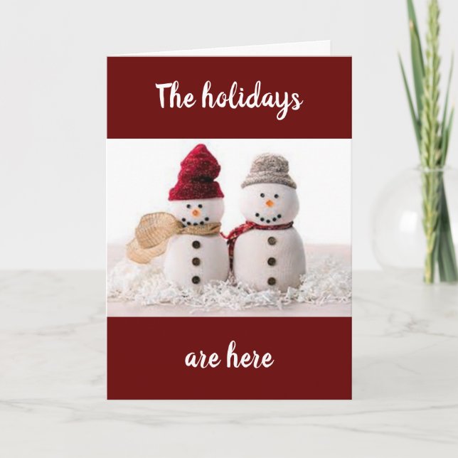 ***WISH YOU WERE NEAR AT CHRISTMAS*** MISS YOU CARD (Front)