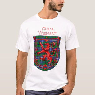 Wishart Hunting Tartan Scottish Plaid T-Shirt