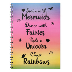 Wishes and Dreams Spiral Photo Notebook