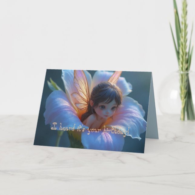 WISHES - BIRTHDAY CARD (Front)