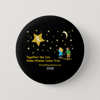 Wishes-Childhood Cancer Awareness Button