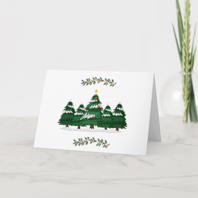 WISHES FOR A HOLIDAY FILLED WITH "JOY" CARD (Front)