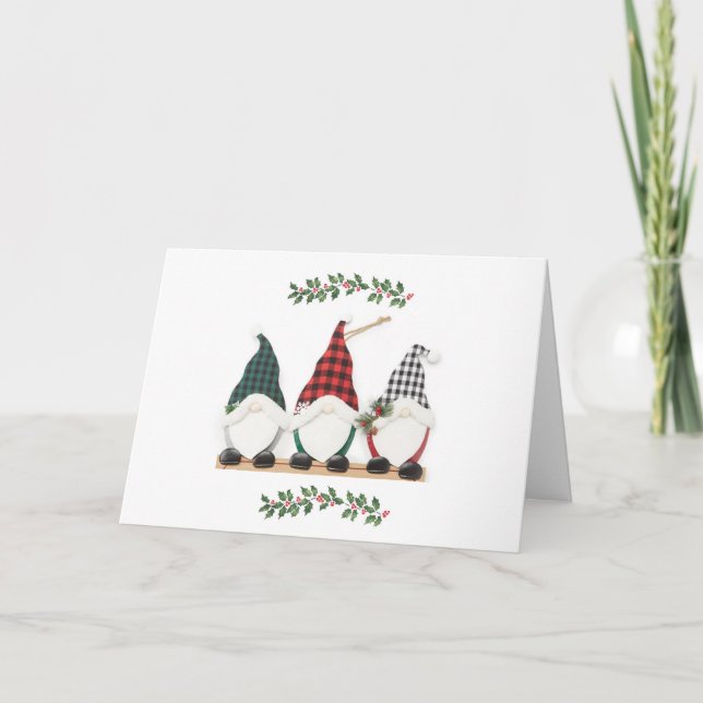 WISHES FOR A HOLIDAY FILLED WITH "JOY" CARD (Front)