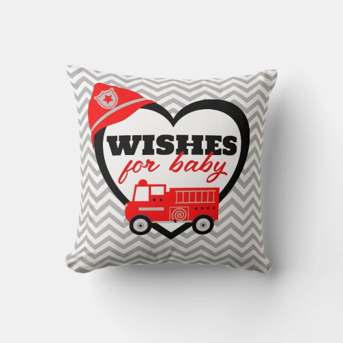 Wishes for Baby Autograph Pillow For Guest Signing