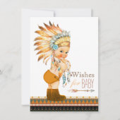 Wishes for Baby Wild and Free Boy Baby Shower (Front)