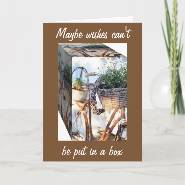 WISHES FOR SOMEONE SPECIAL "FOR MOTHER'S DAY" CARD (Front)