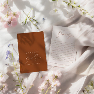 Wishes For The Bride & Groom Bridal Shower Game