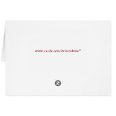 Wishes from home to home cards (Back Horizontal)
