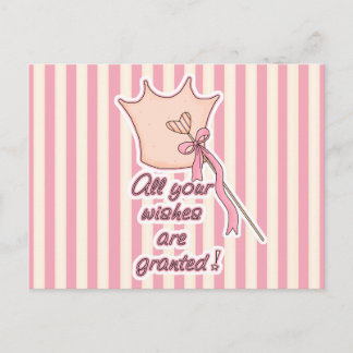 Wishes Granted Postcard