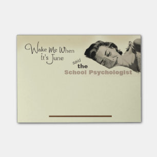 Wishes of a School Psychologist Post-it Notes