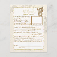 Wishes & Predictions Baby Sprinkle Cards