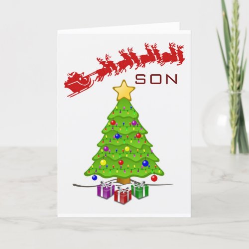 WISHES SON THAT YOUR WISHES COME TRUE  HOLIDAY CARD