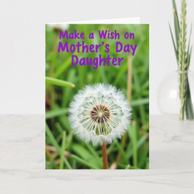 Wishful Mothers Day Card (Front)