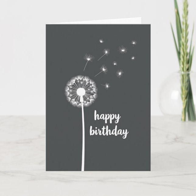 Wishful Seed Birthday Card (Front)