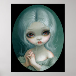 Wishful Thinking big eye art print Jasmine Becket