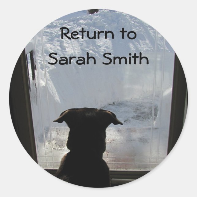 Wishful Thinking Bookplate ~ sticker (Front)