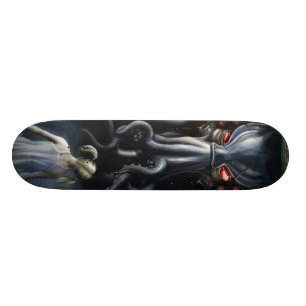 Wishful Thinking v2 : Cthulhu Entering Our World Skateboard