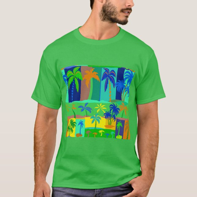 Wishful Tropical Vacation T-Shirt (Front)