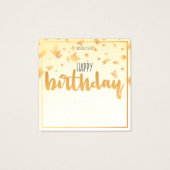 Wishing a Very Happy Birthday (Back)