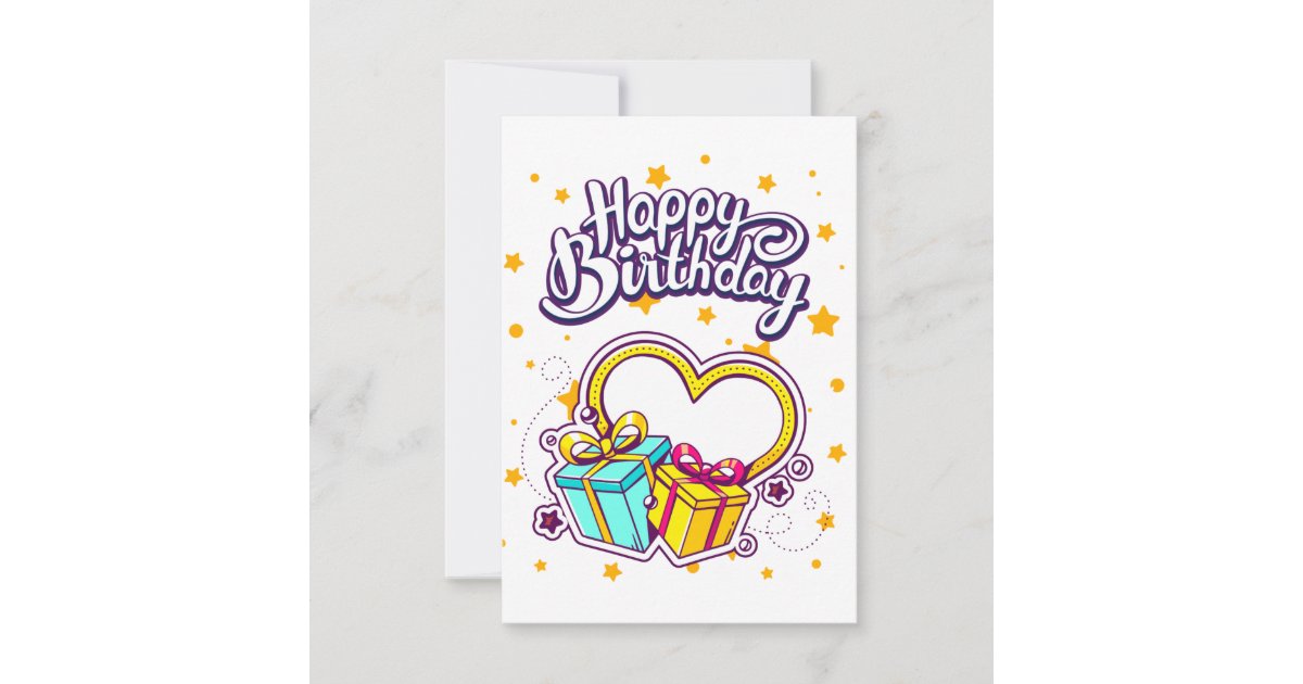 Wishing Birthday Thank You Card | Zazzle