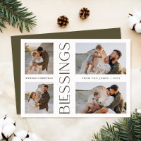 Wishing Christmas Blessings Four Photo