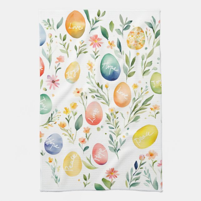 Wishing Easter Kitchen Towel (Vertical)