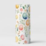 Wishing Easter Pillar Candle