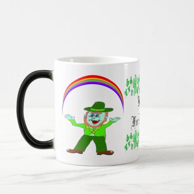 Wishing For Rainbows Color Morph Mug (Left)