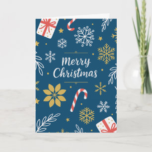 Wishing Happy Holiday Decorative Christmas Tree Card