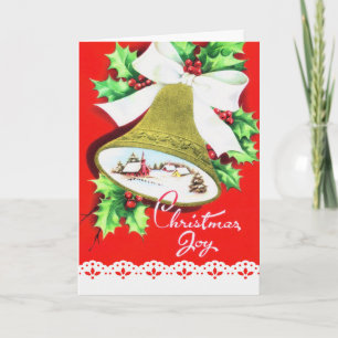 Wishing Happy Holiday Decorative Christmas Tree Card