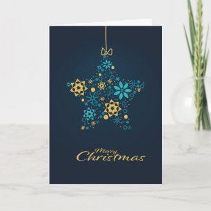 Wishing Happy Holiday Decorative Christmas Tree Card