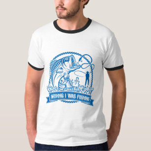 Wishing I Was Fishing T-Shirt
