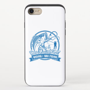 Wishing I Was Fishing iPhone 8/7 Slider Case