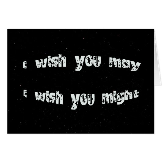 Wishing on a Star Cards (Front Horizontal)