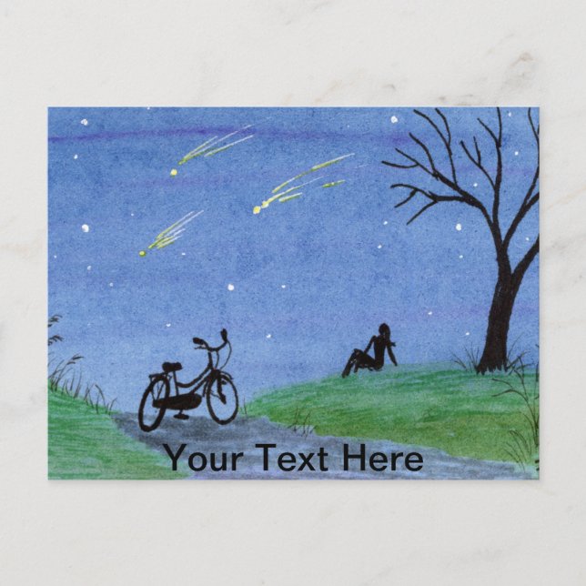 Wishing on a Star Postcard (Front)