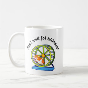 Wishing Retirement Hamster Coffee Mug