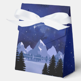 Wishing Star Night Sky Favor Boxes