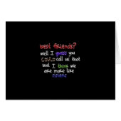 WISHING THE BEST TO MY **BEST FRIEND** BIRTHDAY (Front Horizontal)