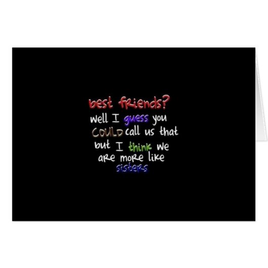 WISHING THE BEST TO MY **BEST FRIEND** BIRTHDAY (Front Horizontal)