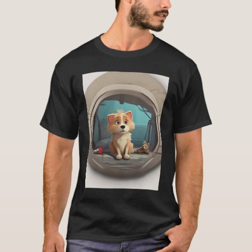 Wishing the puppy luck in finding a loving hom T_Shirt
