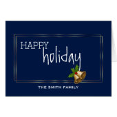 Wishing to Happy Holiday Jingle Bell Christmas (Front Horizontal)