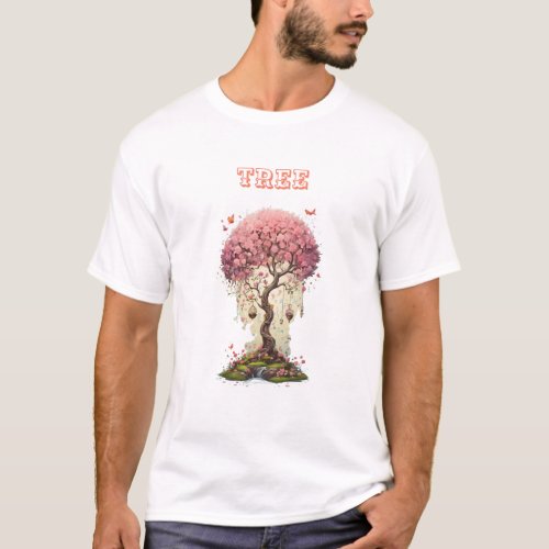 Wishing Tree Wonderland Where Dreams Take Root T_Shirt