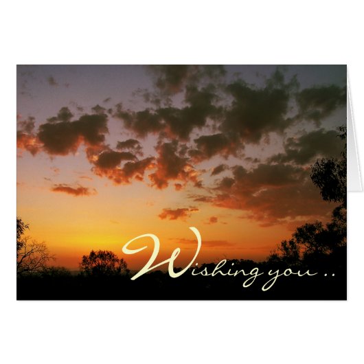 Wishing U Skyscapes Card (Front Horizontal)